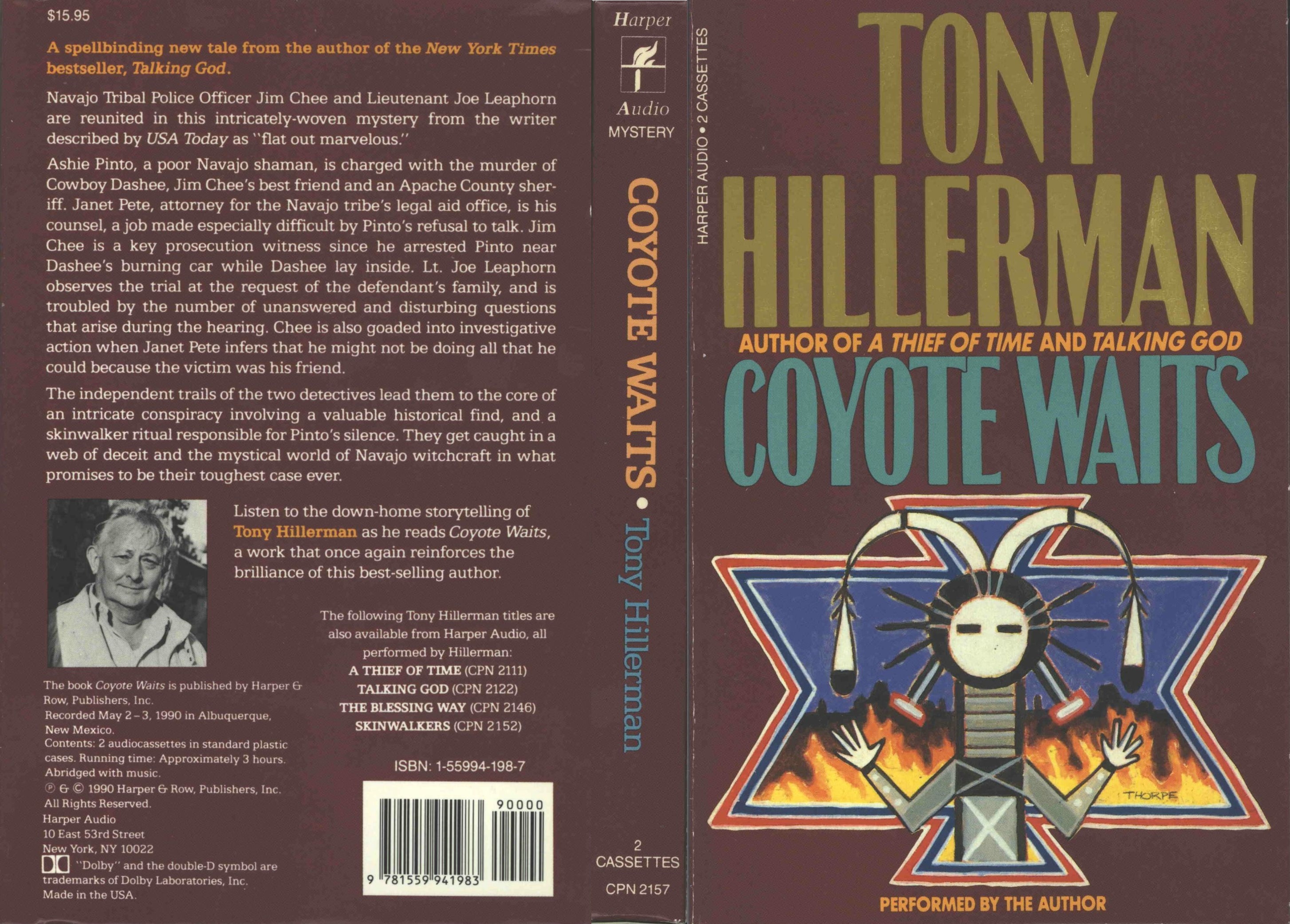 Coyote Waits [Audiobook, 1990] | The Tony Hillerman Portal